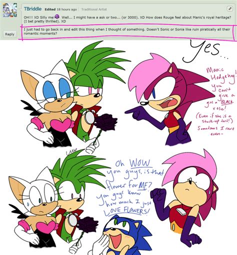 Rouge The Bat x Werewolf .